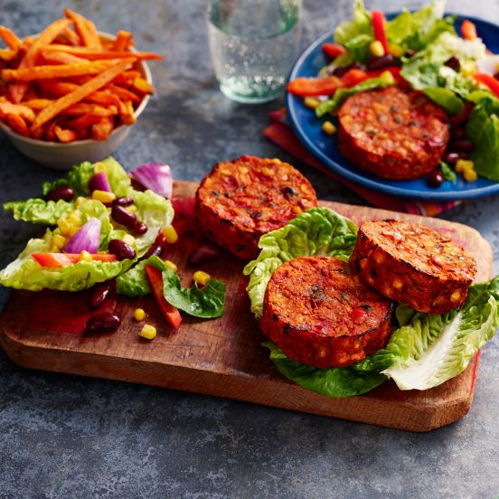 Slimming World bean burgers