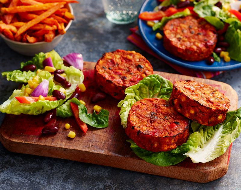 image of Slimming World Bean Burgers recipe by Slimming World