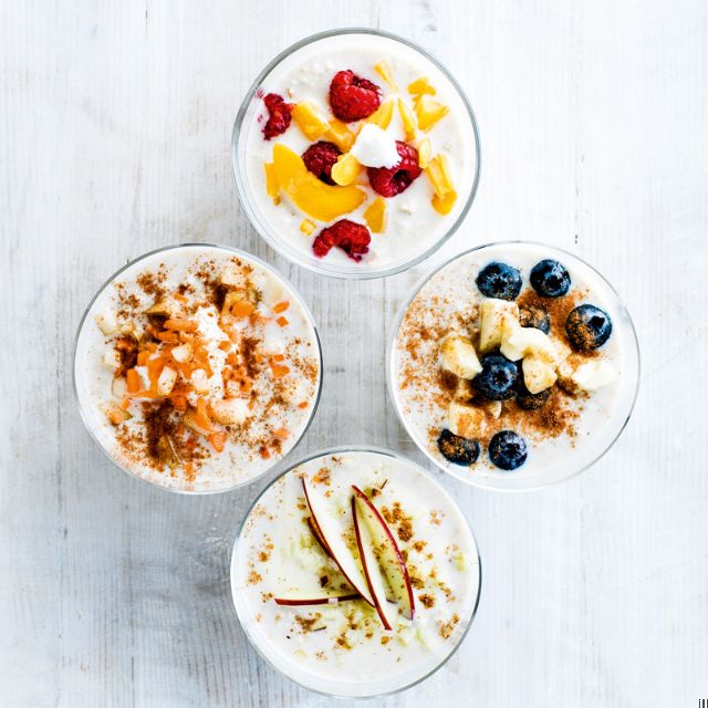 Overnight Oats 4 Ways Slimming World Overnight Oats 4 Ways Slimming World