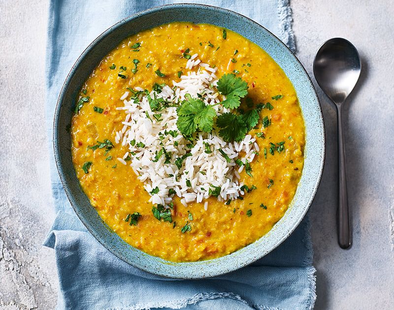 Veggie curry recipe Slimming World Carrot and coconut dhal Slimming