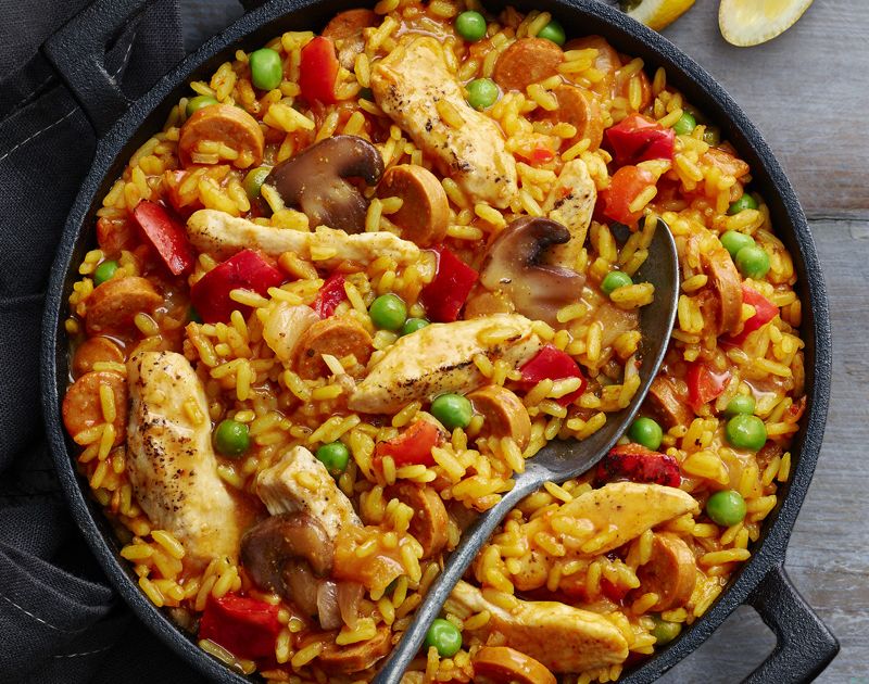 Chicken paella Slimming World