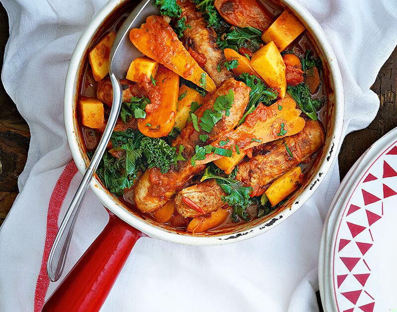 Easy & Healthy Sausage Casserole Recipe | Slimming World