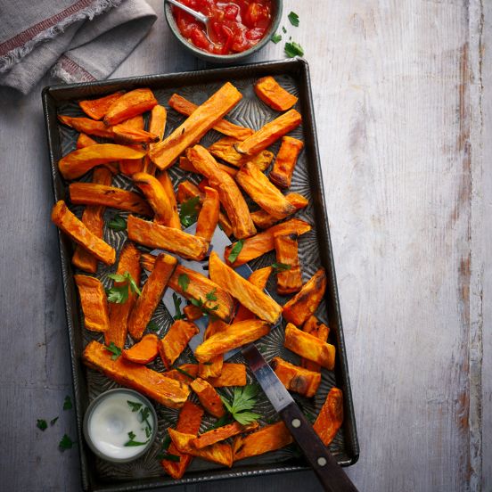 Sweet potato chips