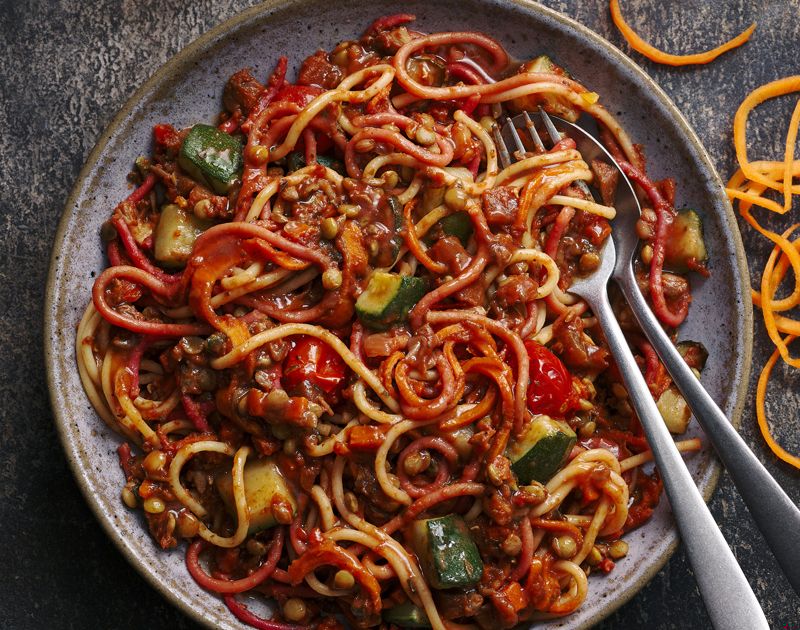 Rainbow bolognese Slimming World