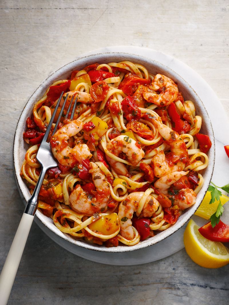 Slimming world store prawn linguine