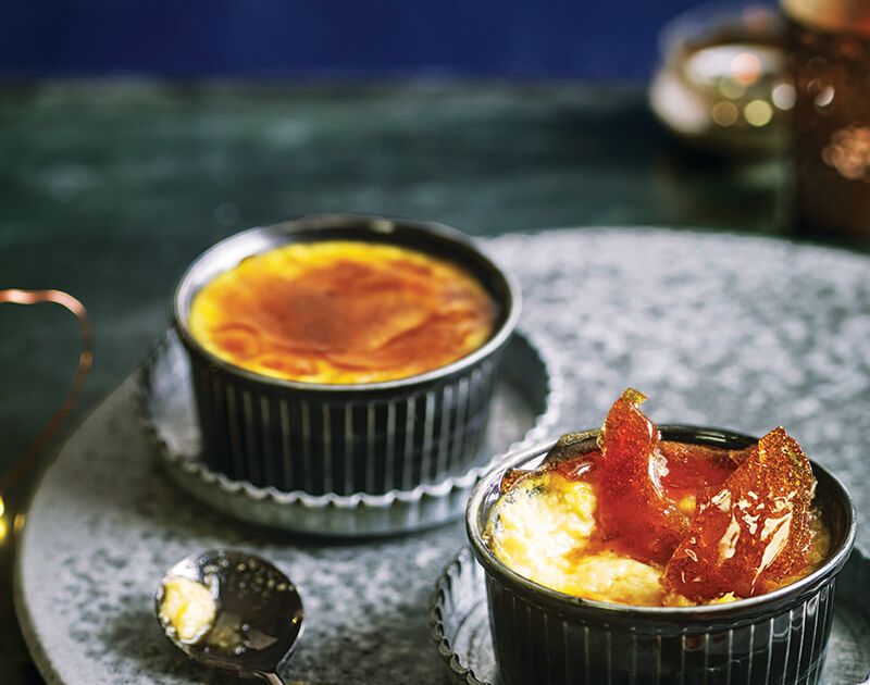 Cinnamon and orange crème brûlées | Slimming World