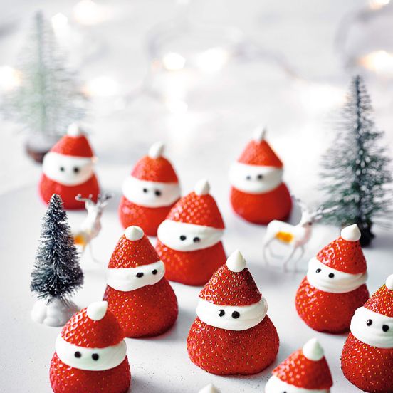 Strawberry Santas