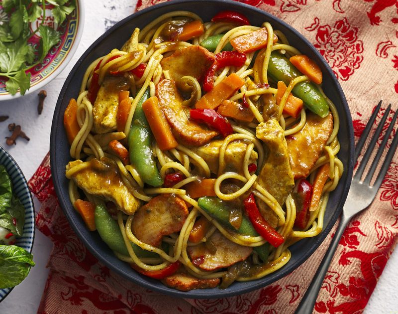 Singapore-style noodles | Slimming World