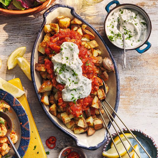 Patatas bravas
