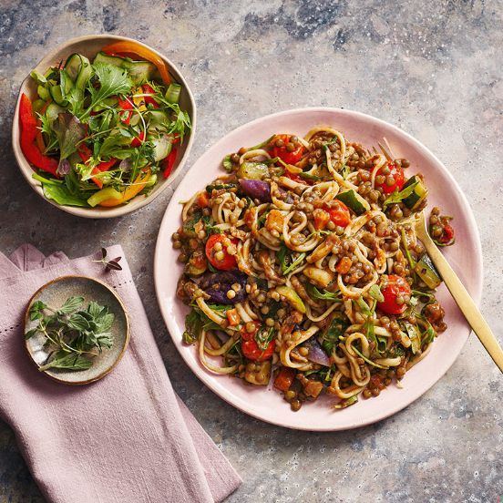 Pasta lentilognese