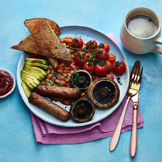 Vegan grill-up