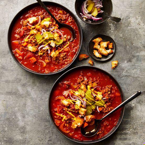 Hamburger soup