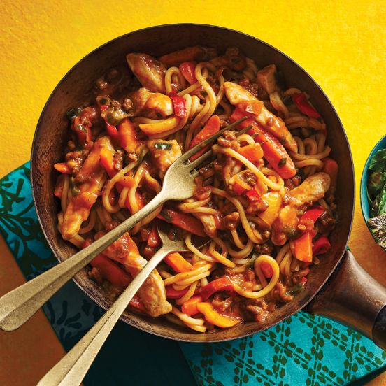 Thai-style noodles