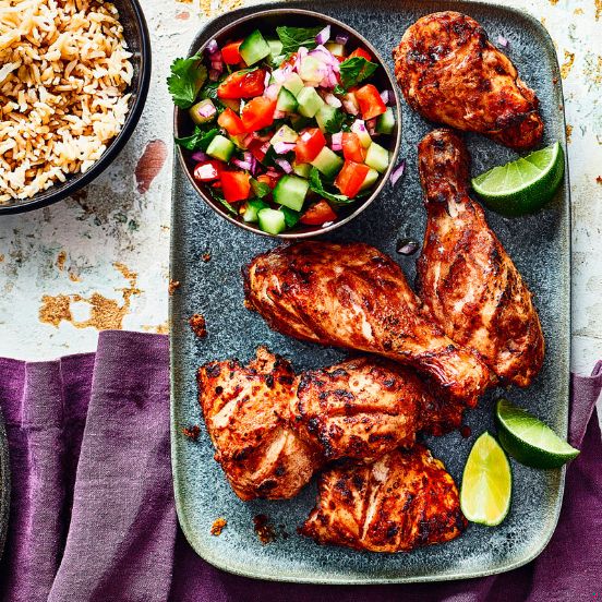 Air fryer chicken tikka
