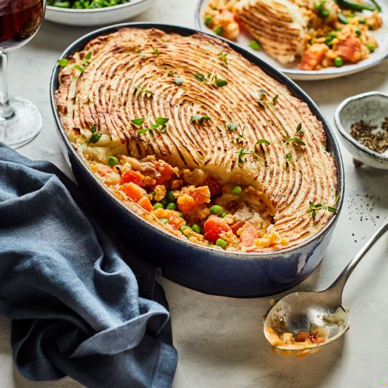 Lentil shepherd’s pie