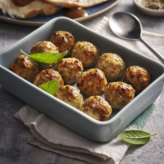 Pork stuffing balls