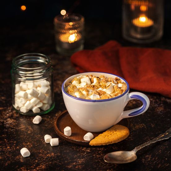 S’mores hot chocolate
