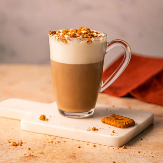 Biscoff latte