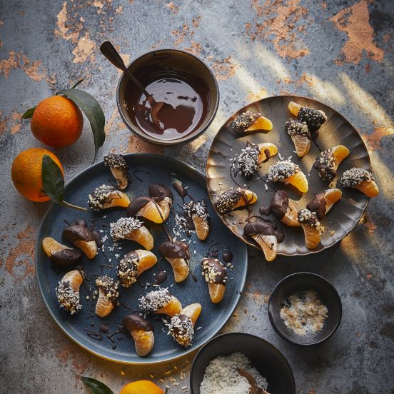 Chocolate-orange segments