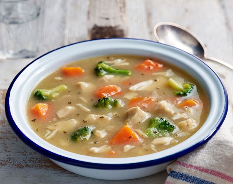 Chicken soup recipe Slimming World Chicken vegetable soup Slimming