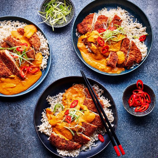 Chicken katsu curry