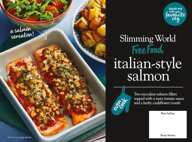 The Slimming World food range only available at Iceland