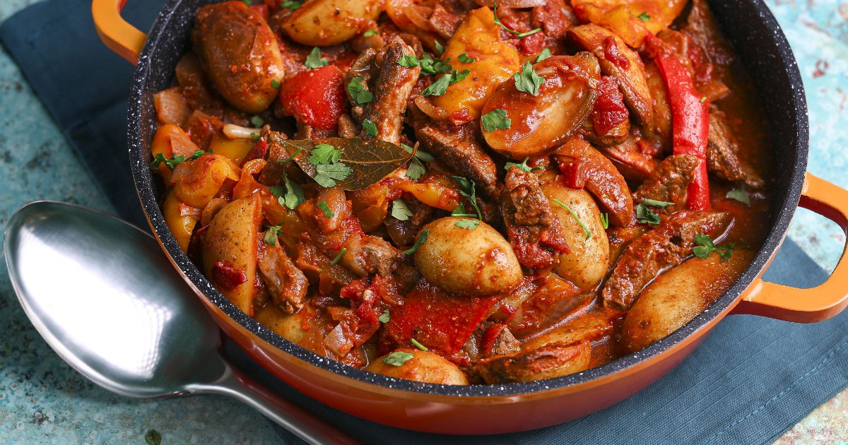 Slowcooked lamb kleftiko Slimming World