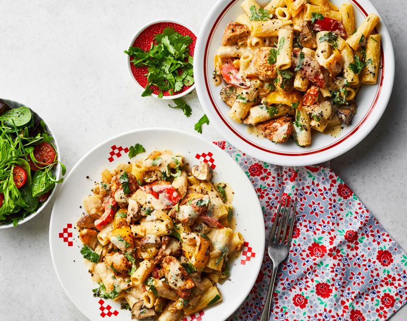Chicken pasta recipes – Slimming World Cajun chicken pasta | Slimming World