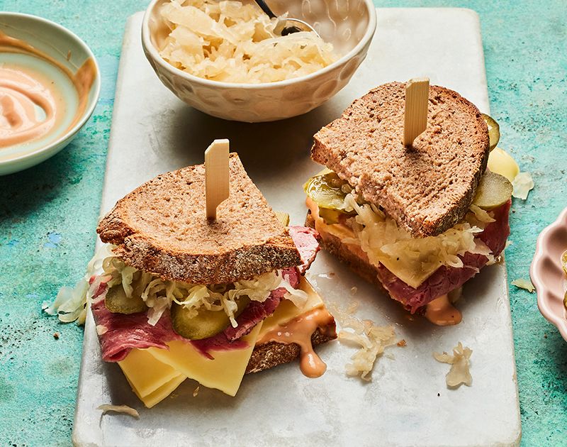 Pastrami reuben sandwich Slimming World