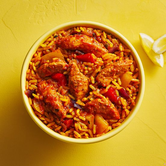 Peri-peri chicken and rice