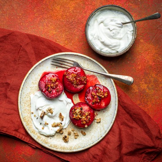 Roasted Hi-fi plums