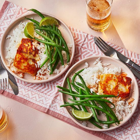 Hot honey halloumi
