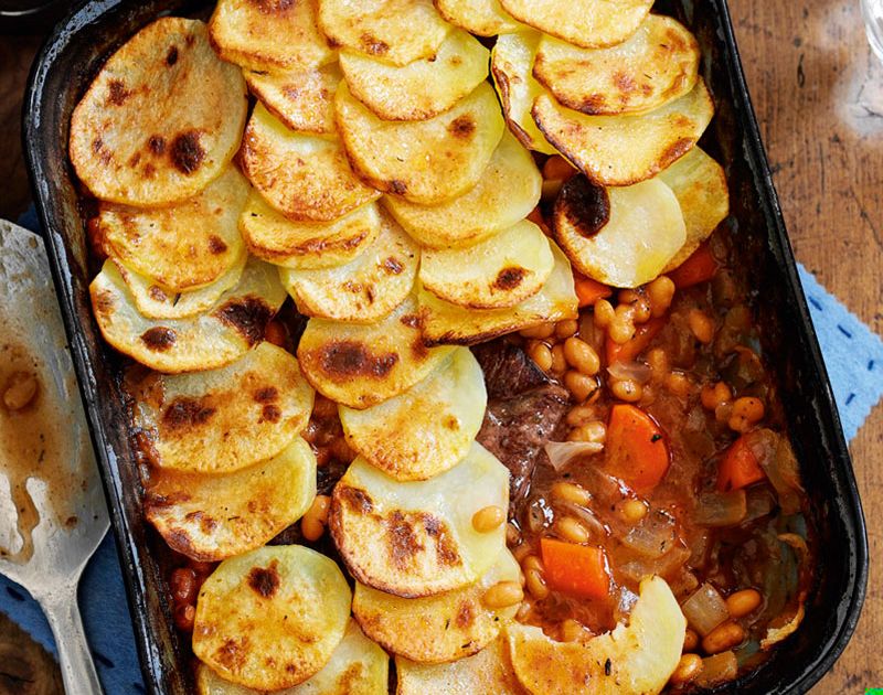 Hotpot recipe – Slimming World Beef and bean hotpot bake | Slimming World
