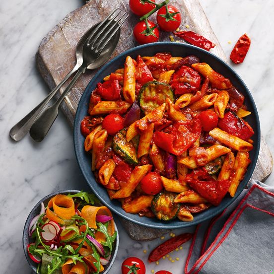 Penne arrabbiata