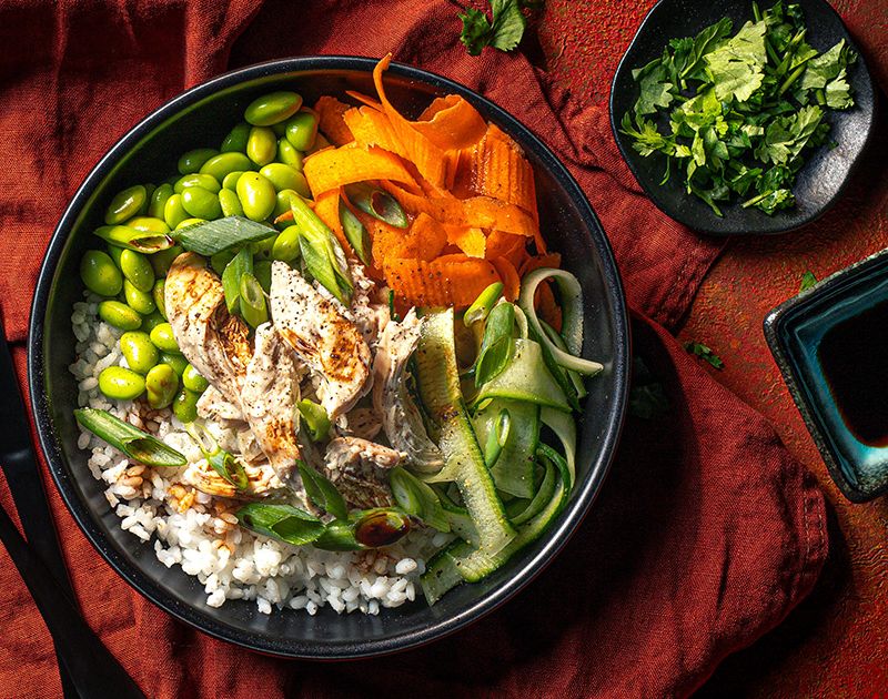 Chicken poke bowl | Slimming World