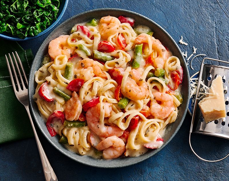 King prawn alfredo | Slimming World
