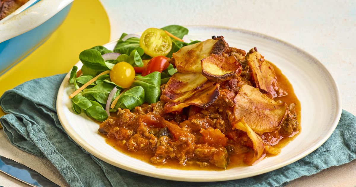Ratatouille beef hotpot | Slimming World