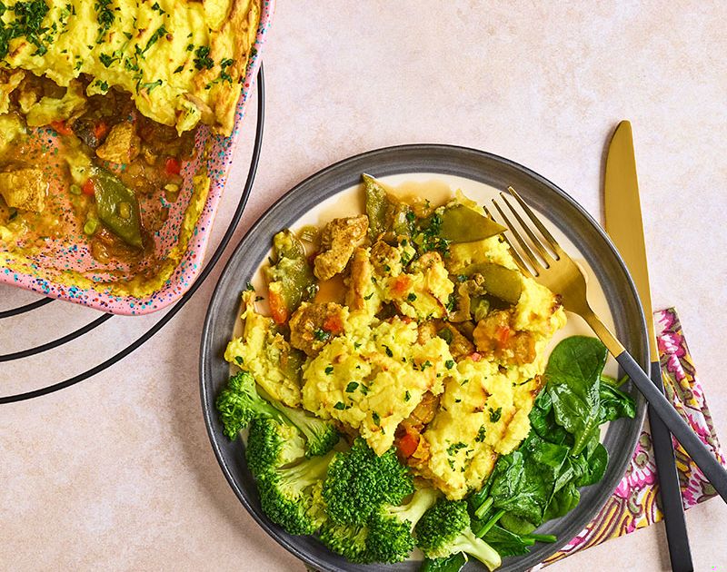 Bollywood chicken pie | Slimming World