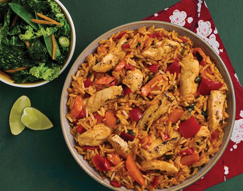 Korean-style chicken and rice | Slimming World