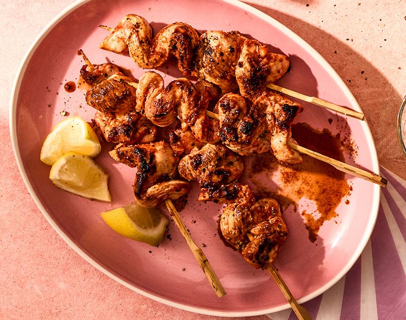 Piri-piri chicken skewers | Slimming World