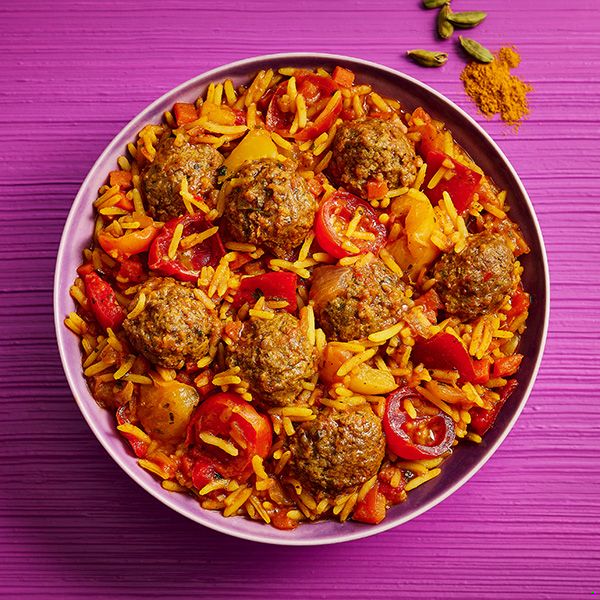 Indian meatballs and rice | Slimming World