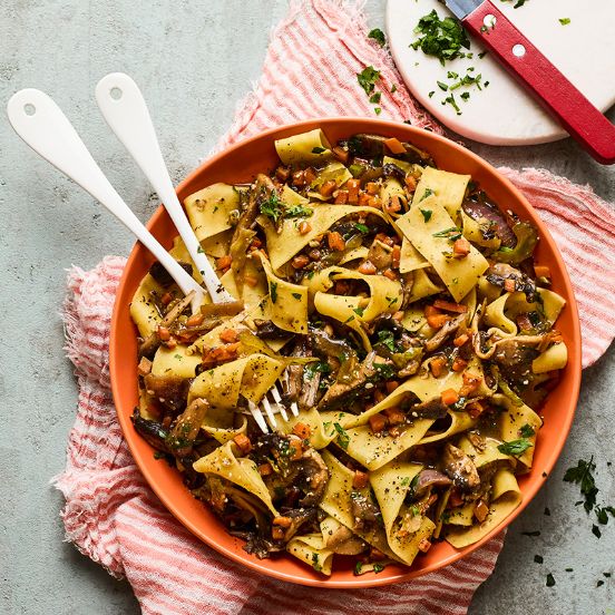 Speedy mushroom ragù
