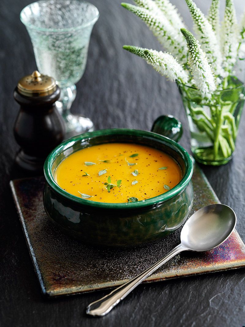 low fat squash soup