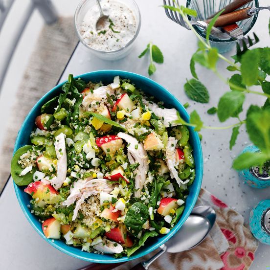 Chicken and quinoa salad