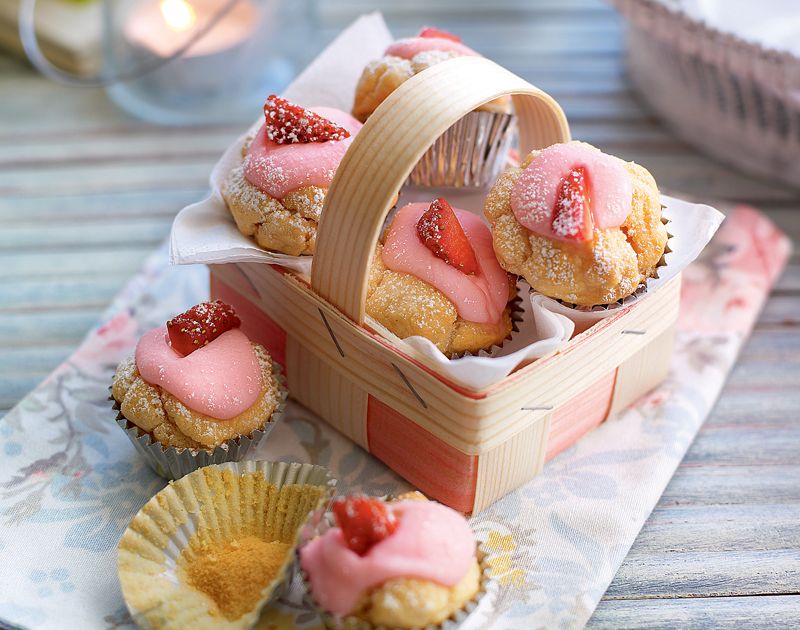 Healthy cupcakes – Slimming World Strawberry cupcakes | Slimming World