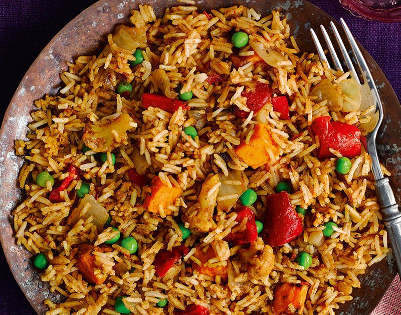 Slimming World vegetarian recipes Vegetable biryani Slimming World