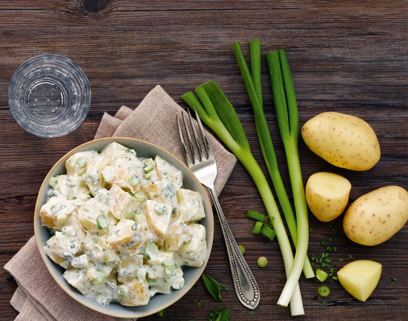 Potato salad | Slimming World book  App store  Group 11  cancel / close  Asset 1  Group 13  Group 27  Page 1  Group 9  Asset 10  sound_off  sound_on  Group 13 -image